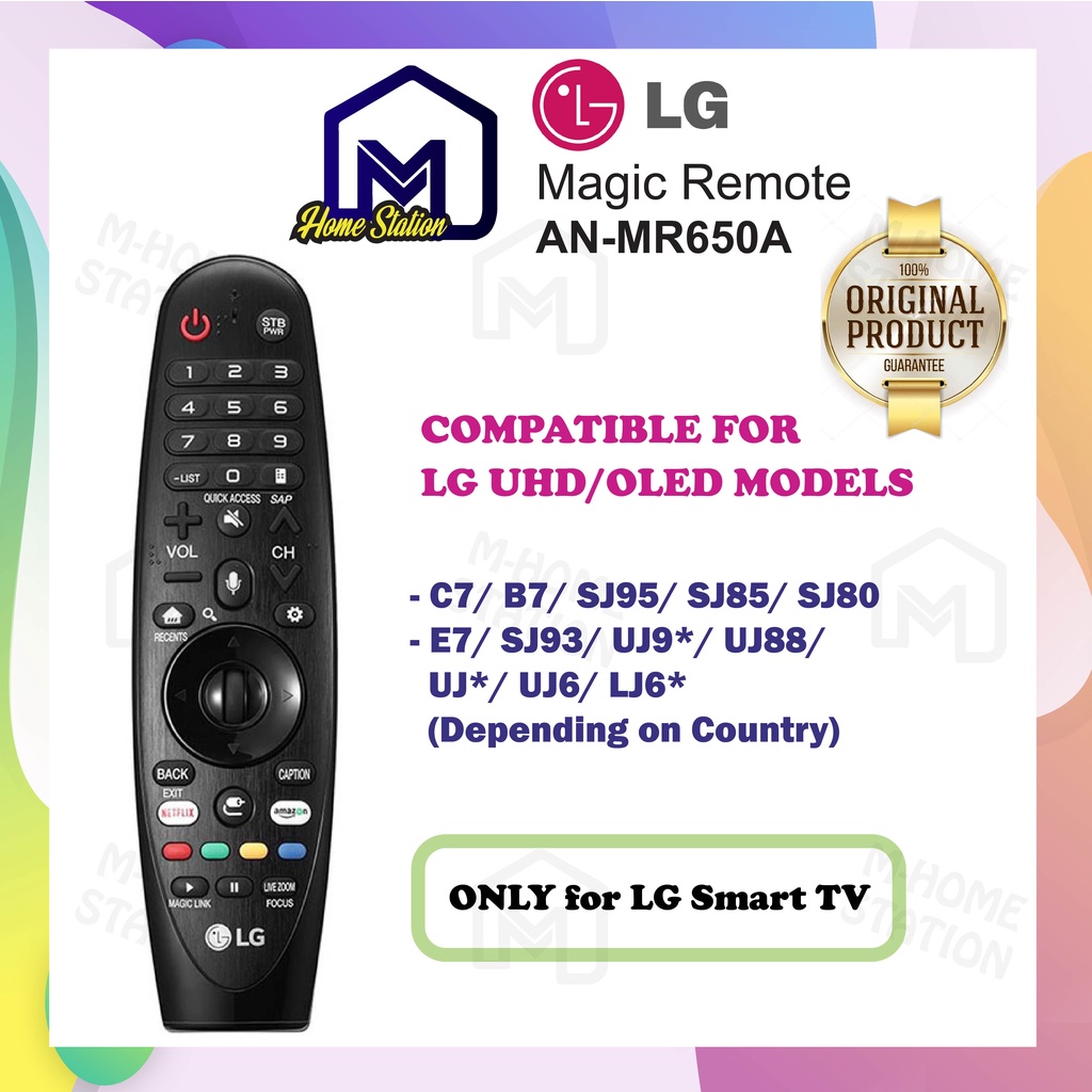 Original Lg Magic Remote Control Anmr A With Voice Mate Made In