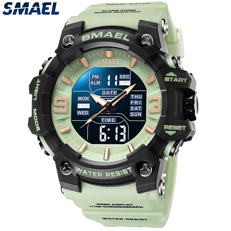 Smael Top Luxury Brand Men S Watches Waterproof Stopwatch Quartz Led