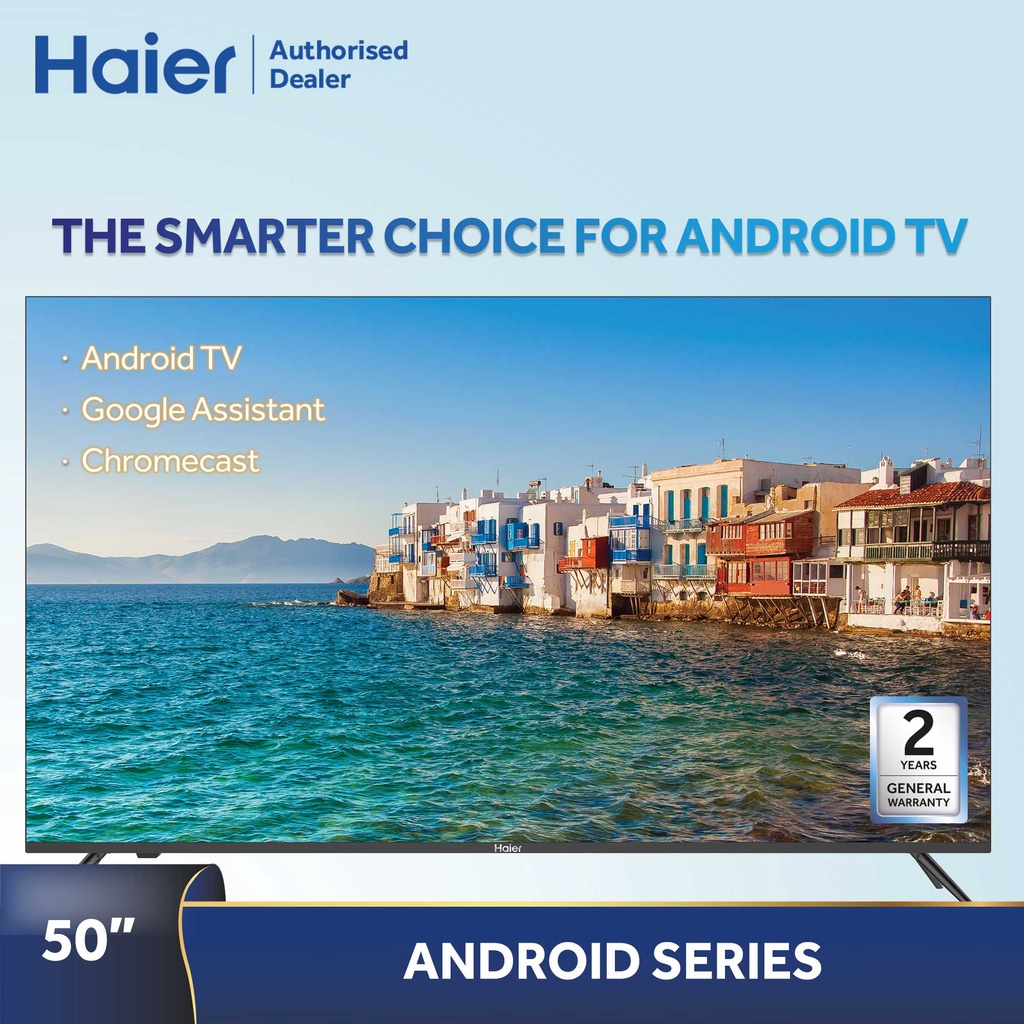 Haier K Ultra Hd Smart Led Android Tv With Google Assistant