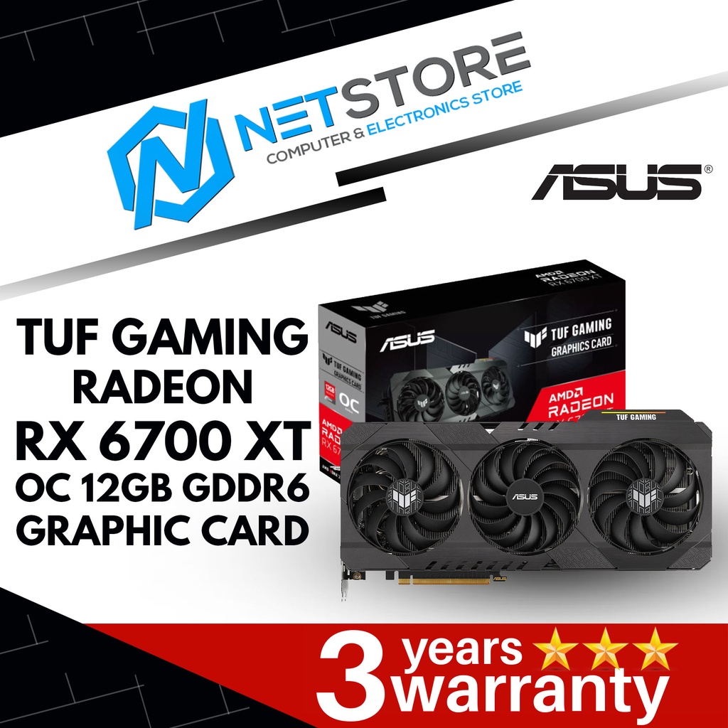 Asus Tuf Gaming Radeon Rx Xt Oc Edition Gb Gddr Graphic Card