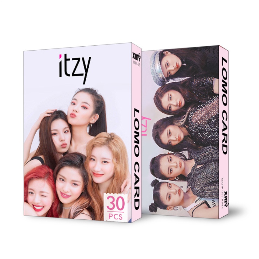 Itzy Lomo Card Set Pcs Album Collective Hd Photocards Kill My