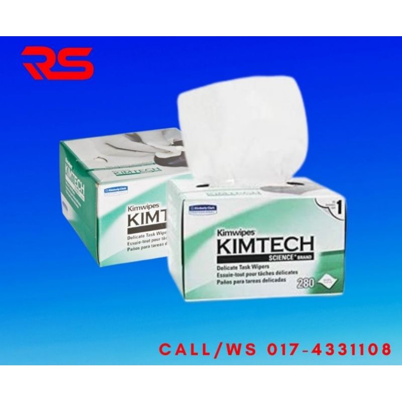 Kimtech Kimwipes Delicate Task Wipers Tissue S Shopee Malaysia