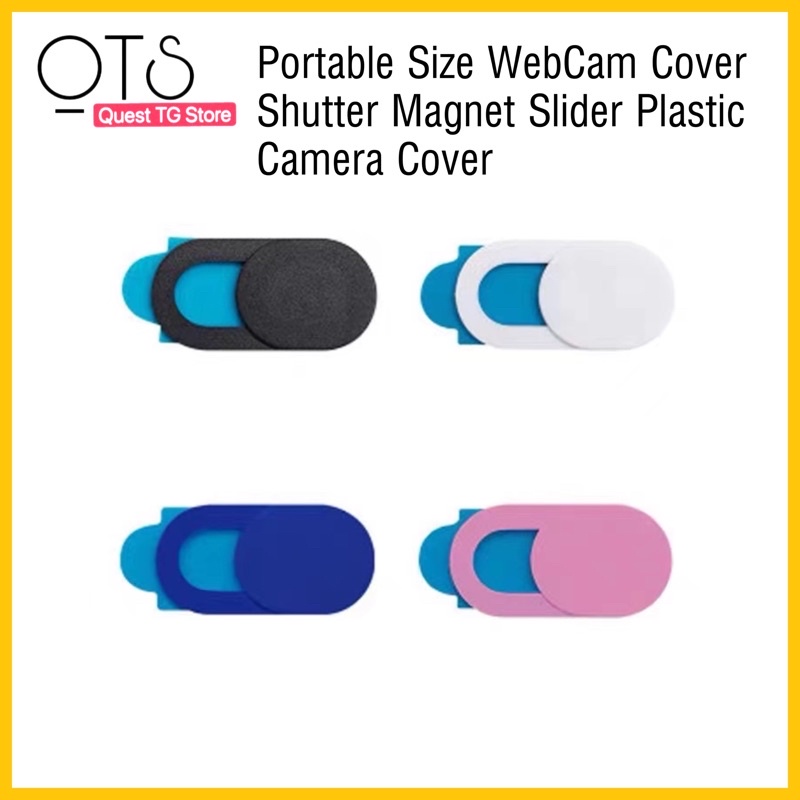 Pcs Portable Size Webcam Cover Shutter Magnet Slider Plastic Camera