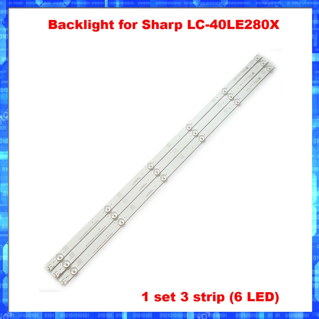 NEW Backlight LED TV Sharp LC 40LE380X LC 40LE280X LC 40LE185M