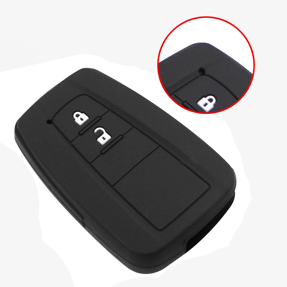 Zlord 2 Button Car Remote Key Case For Toyota Chr C HR 2016 2018