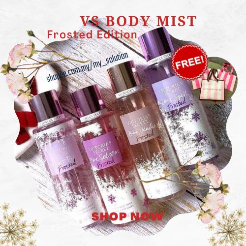 Victoria Secret Perfume Body Mist Frosted Collection Ml For Her