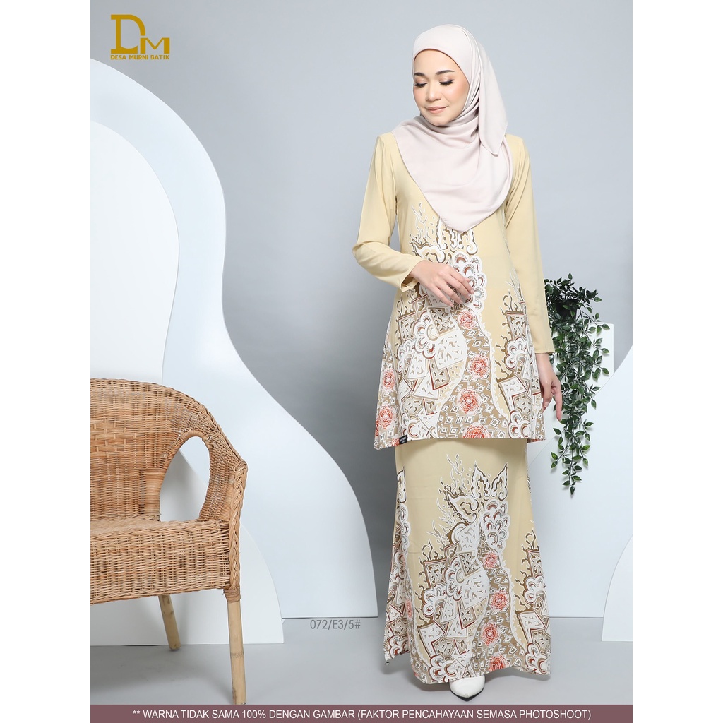 Kurung Batik Alana Desa Murni Batik Terengganu Original Shopee Malaysia