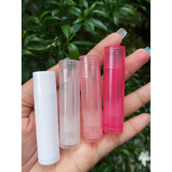 Empty Lip Balm Tube Round Container Shopee Malaysia