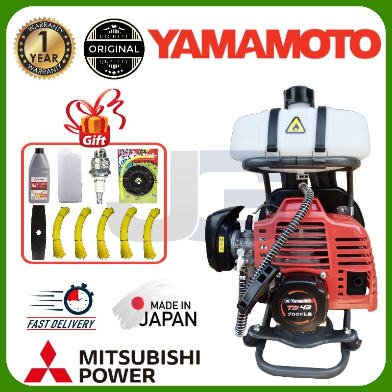 MITSUBISHI TB43 Original Engine YAMAMOTO Brush Cutter Mesin Rumput