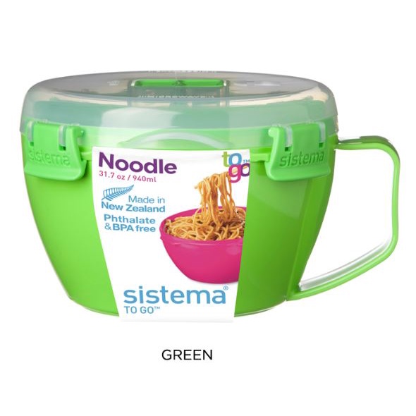 Sistema Microwave Noodle Ramen Bowl BPA Free 940ml Shopee Malaysia