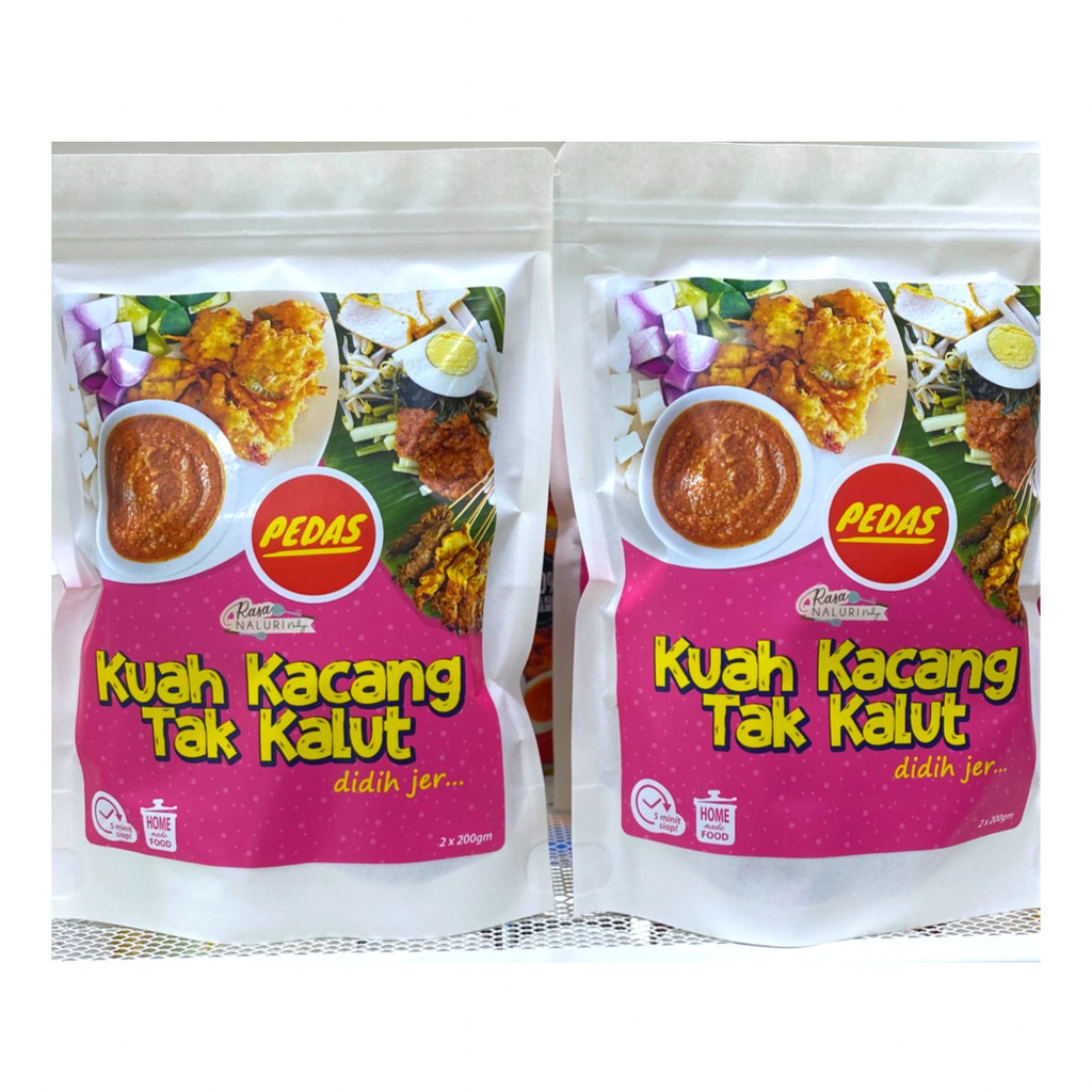 Kuah Kacang Segera Kuah Kacang Tak Kalut READY STOCK Shopee Malaysia