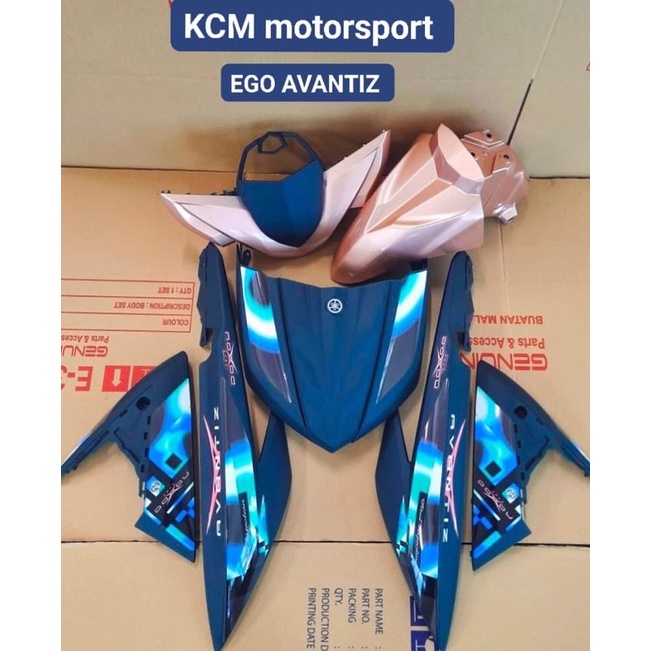 COVERSET HLD YAMAHA EGO AVANTIZ DOXOU Siap Tampal Shopee Malaysia