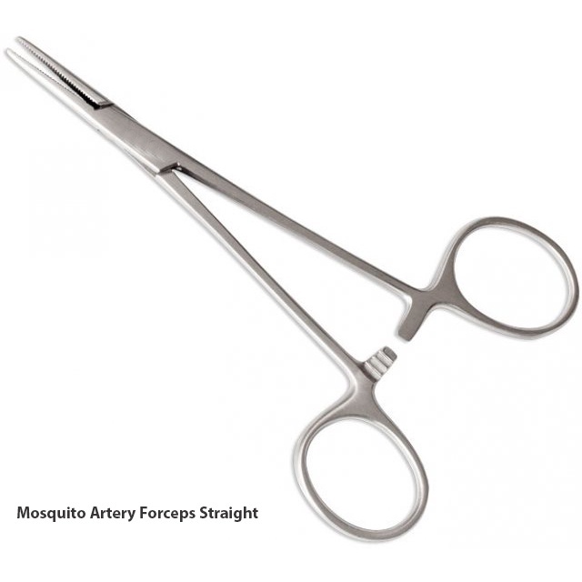 Mosquito Artery Forceps Straight Cm Stainless Steel Shopee Malaysia