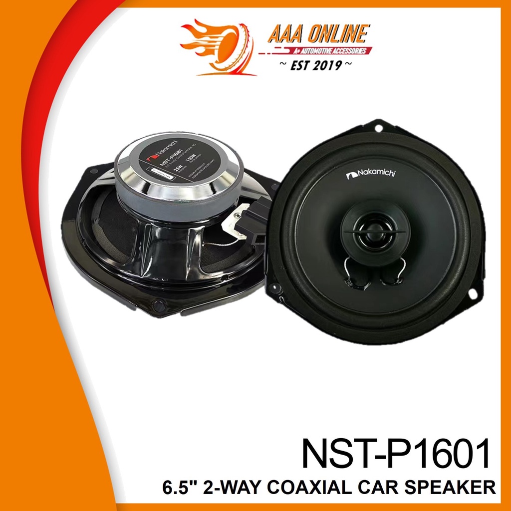 Aaaonline Nakamichi Nst P Way Coaxial Car Speaker Plug