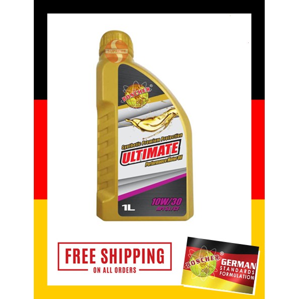 S U Boscher W Sl Cf Ultimate Synthetic Engine Oil Liter For Proton