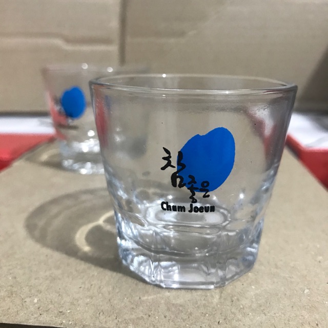 Soju Sloki Glass Mini Glass Cup Korean Joeun Cham Glass Soju