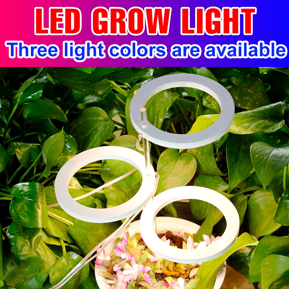 Angel Ring Plant Grow Light 5V USB Phytolamp For Plants Led Full