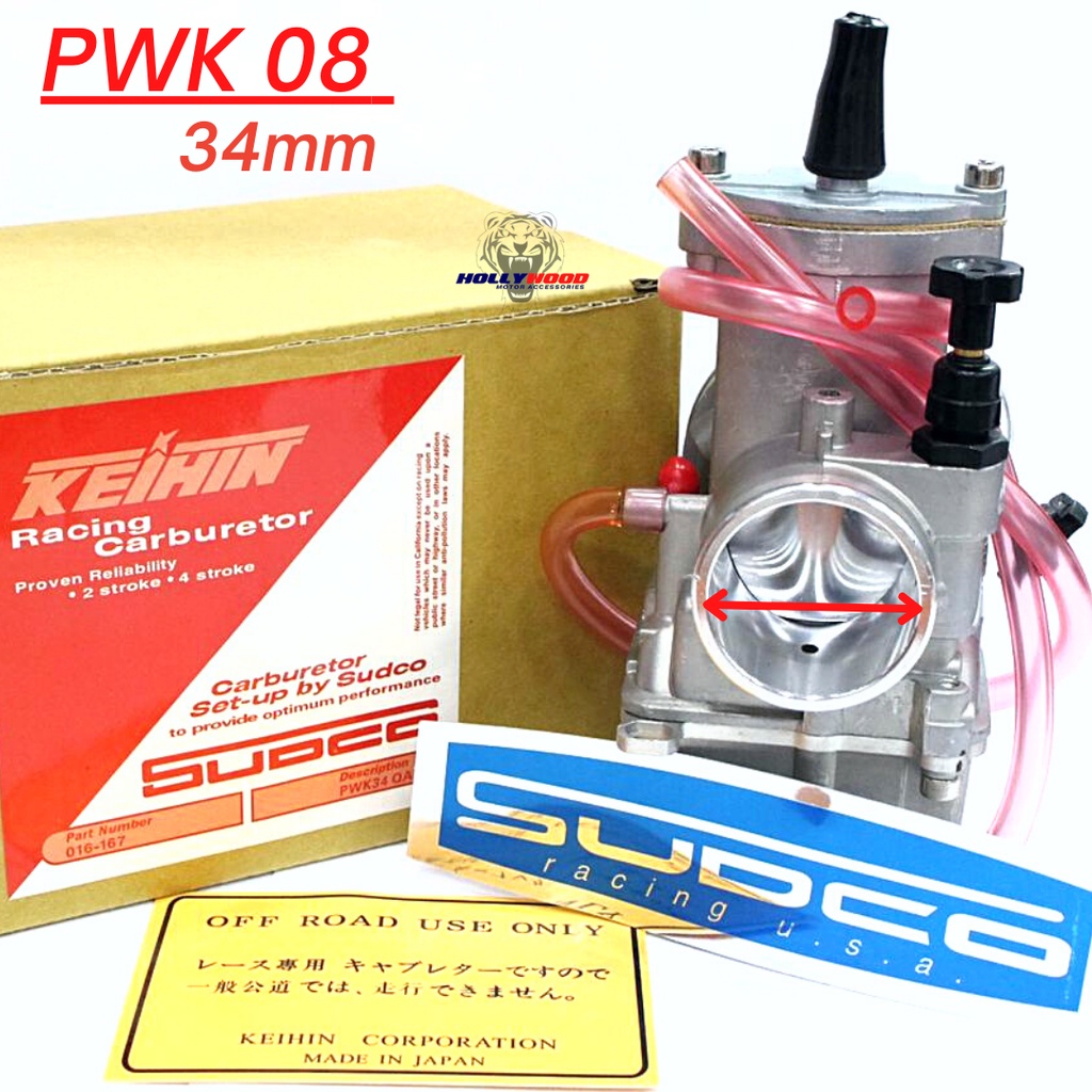 SUDCO PWK CARBURETOR MOTORCYCLE RACING PWK CARBURATOR MOTORBIKE 24MM