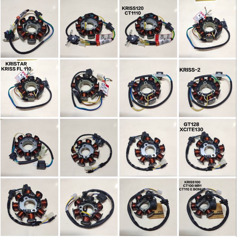 MAGNET COIL KRISS100 CT100 MR1 E BONUS GT128 XCITE130 KRISS 2 KRISTAR