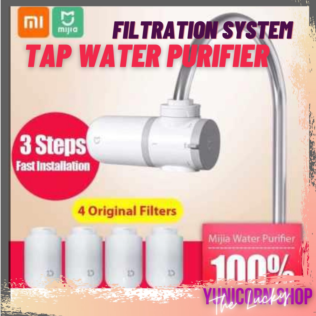 Ready Stock Xiaomi Mijia Tap Water Purifier Faucet Kitchen Water