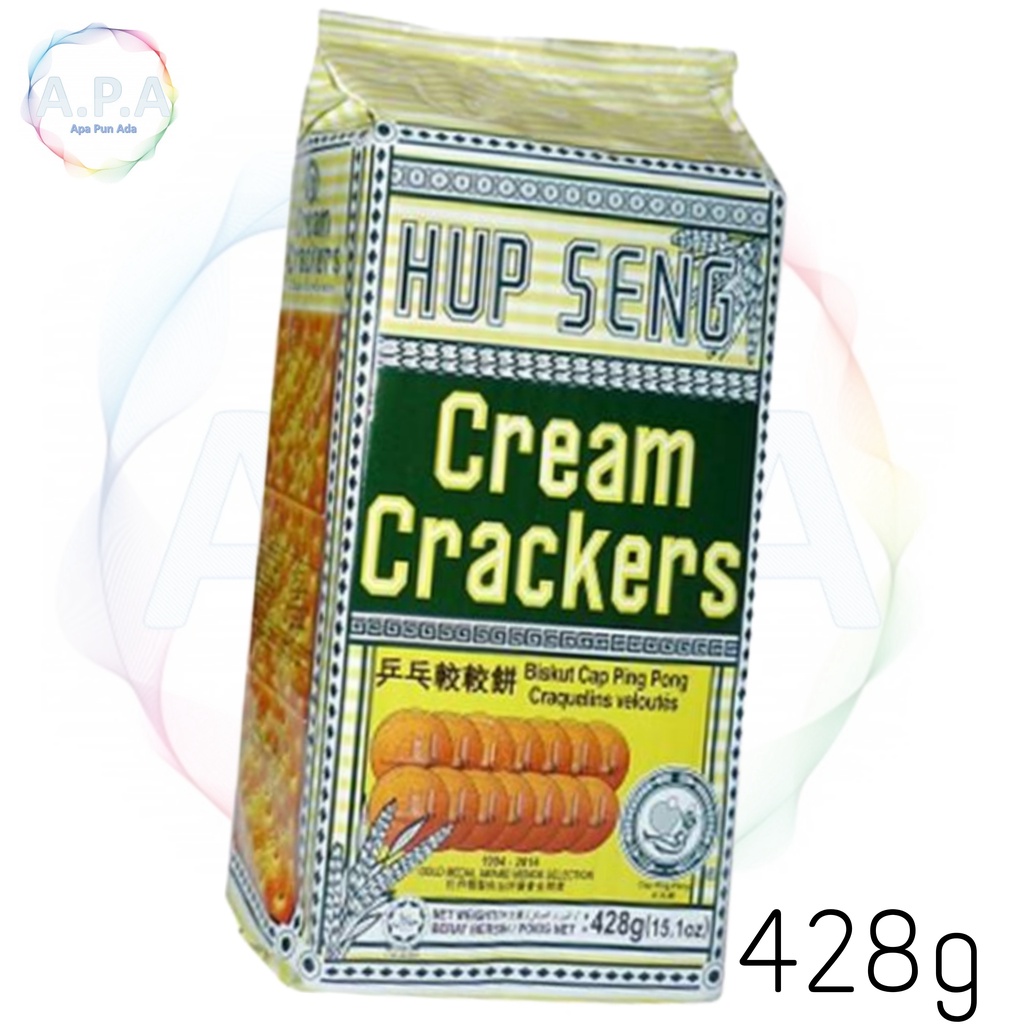 Hup Seng Ping Pong Cream Crackers Istimewa 428g Shopee Malaysia