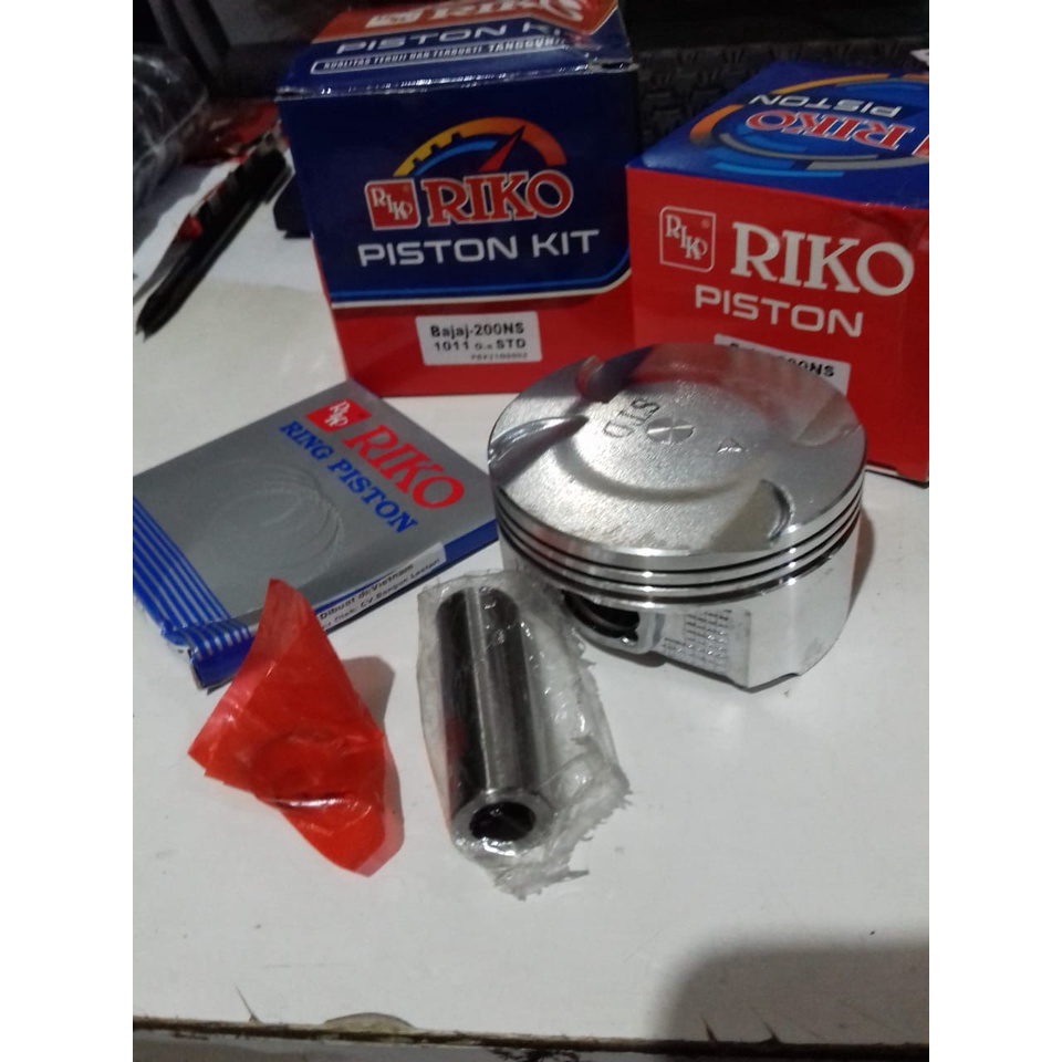 Piston KIT BAJAI PULSAR 200 NS STD 50 100 RIKO Shopee Malaysia