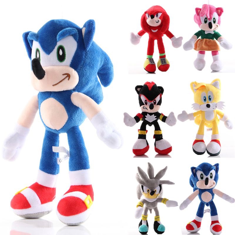 Super Sonic Plush Toy Soft Doll Sonic The Hedgehog Shadow Amy Rose