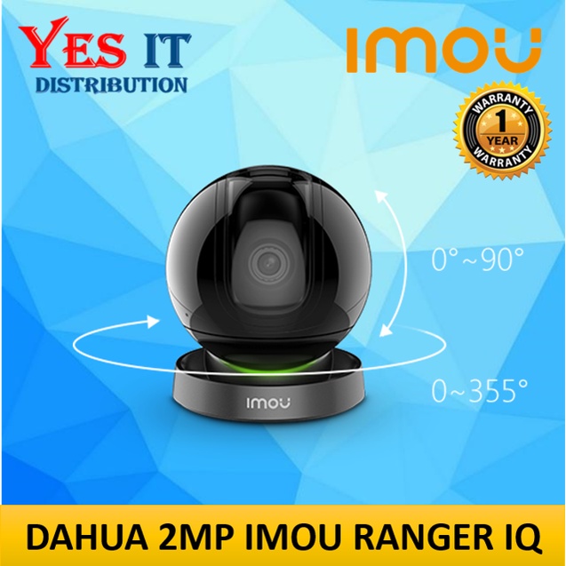 Imou Ranger Iq Mp P Wifi Pan Tilt Security Cam With Ai Human