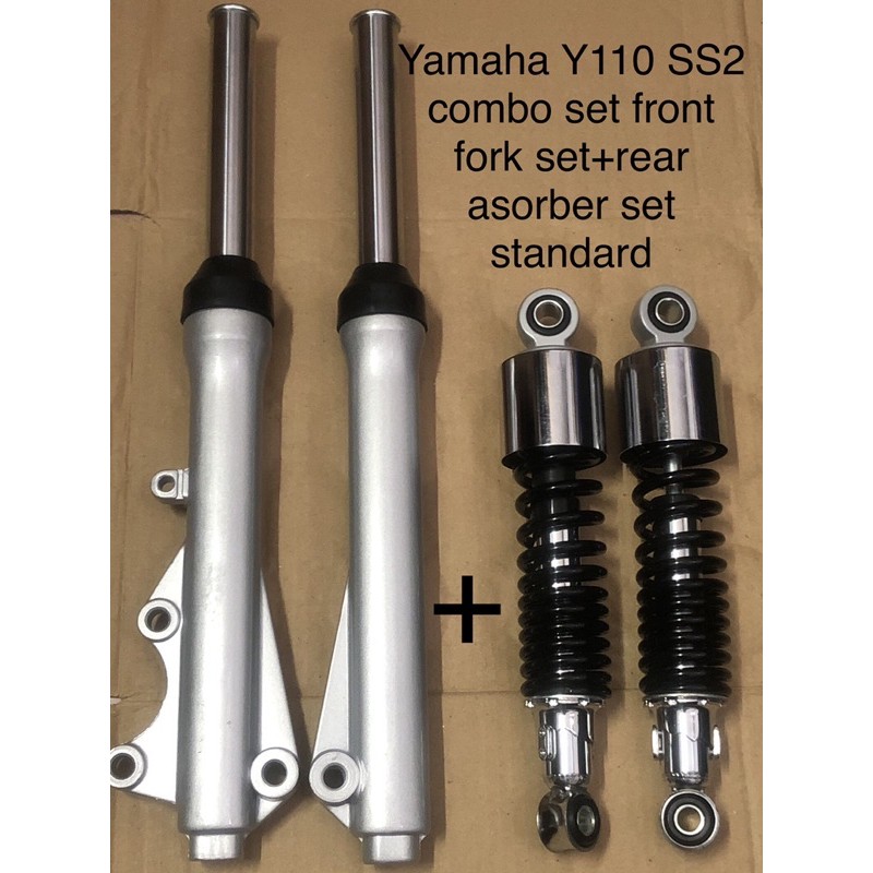 YAMAHA Y110 SS2 SRX COMBO SET FRONT FORK SET REAR ABSORBER STANDARD SET