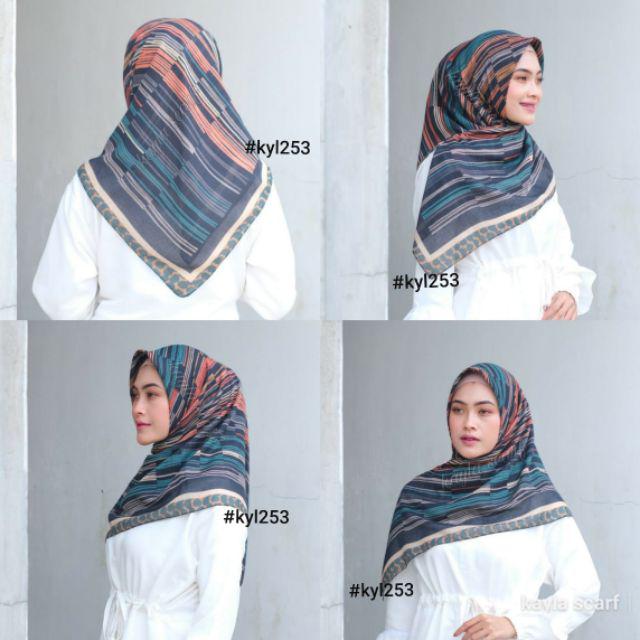 Premium Laser Cut Hijab Rectangular Hijab Wirma Motif Rectangular Hijab