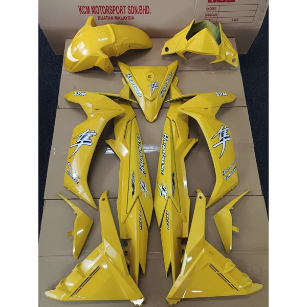 Coverset Sticker Sym Vf I Hayabusa Set Kosong Dan Siap Tampal