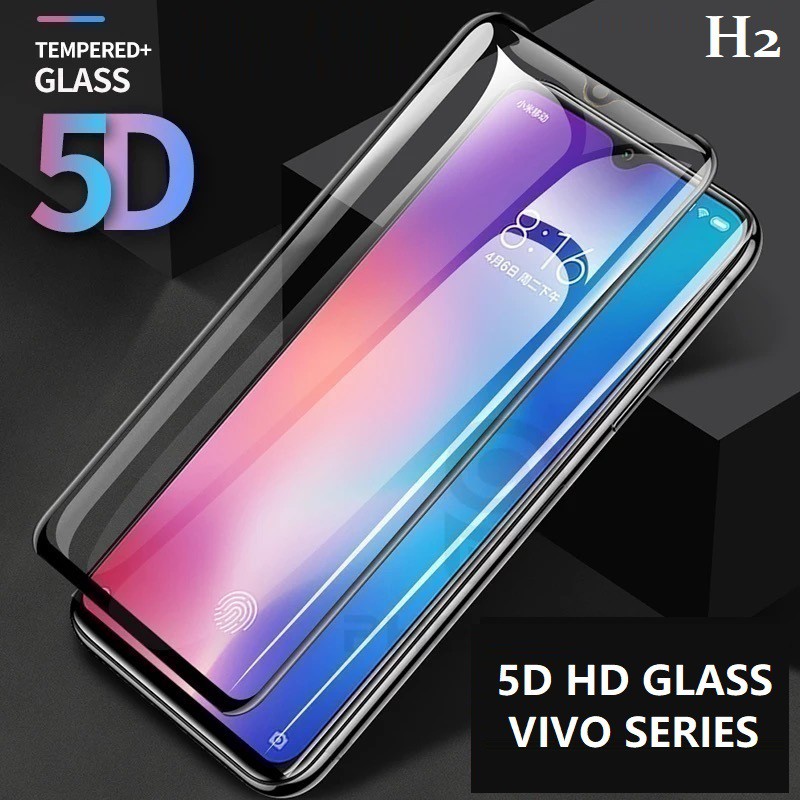 VIVO Y50 Y30 Y15 Y17 Y12 V15 5D Full Glue HD Tempered Glass