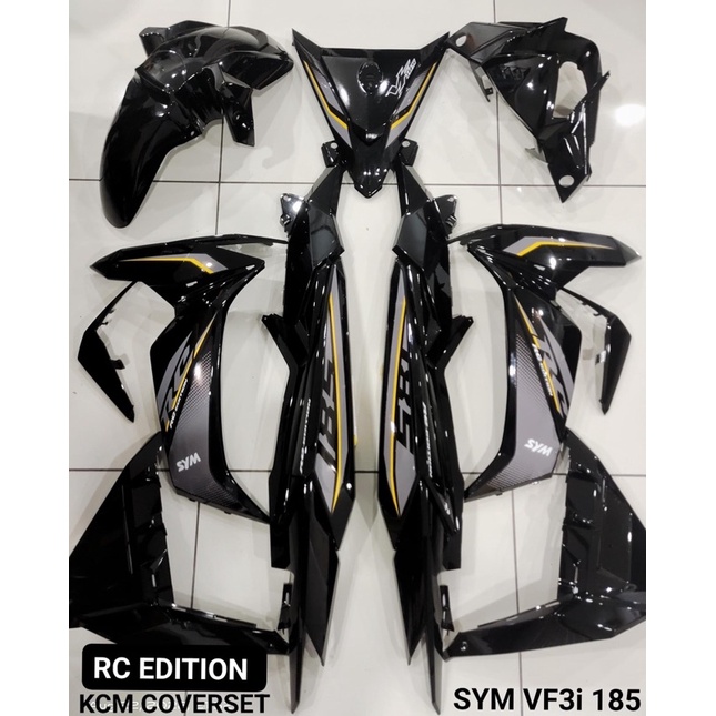 COVERSET ORIGINAL SYM VF3i RC EDITION Siap Tampal Shopee Malaysia