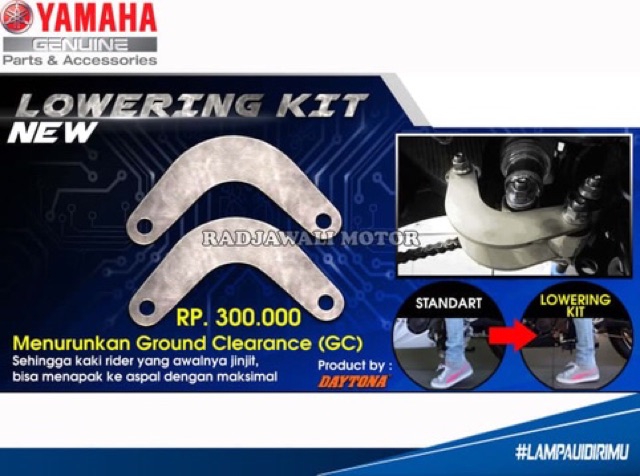 R15 MT15 FZ150 LOWERING KIT HEAVY DUTY YAMAHA MT 15 FZ 150 LOWER RENDAH