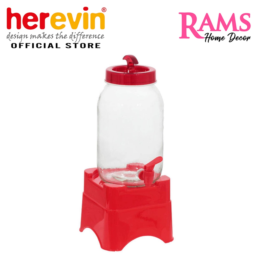 Herevin 5000ML Beverage Dispenser With Stand Drink Dispenser