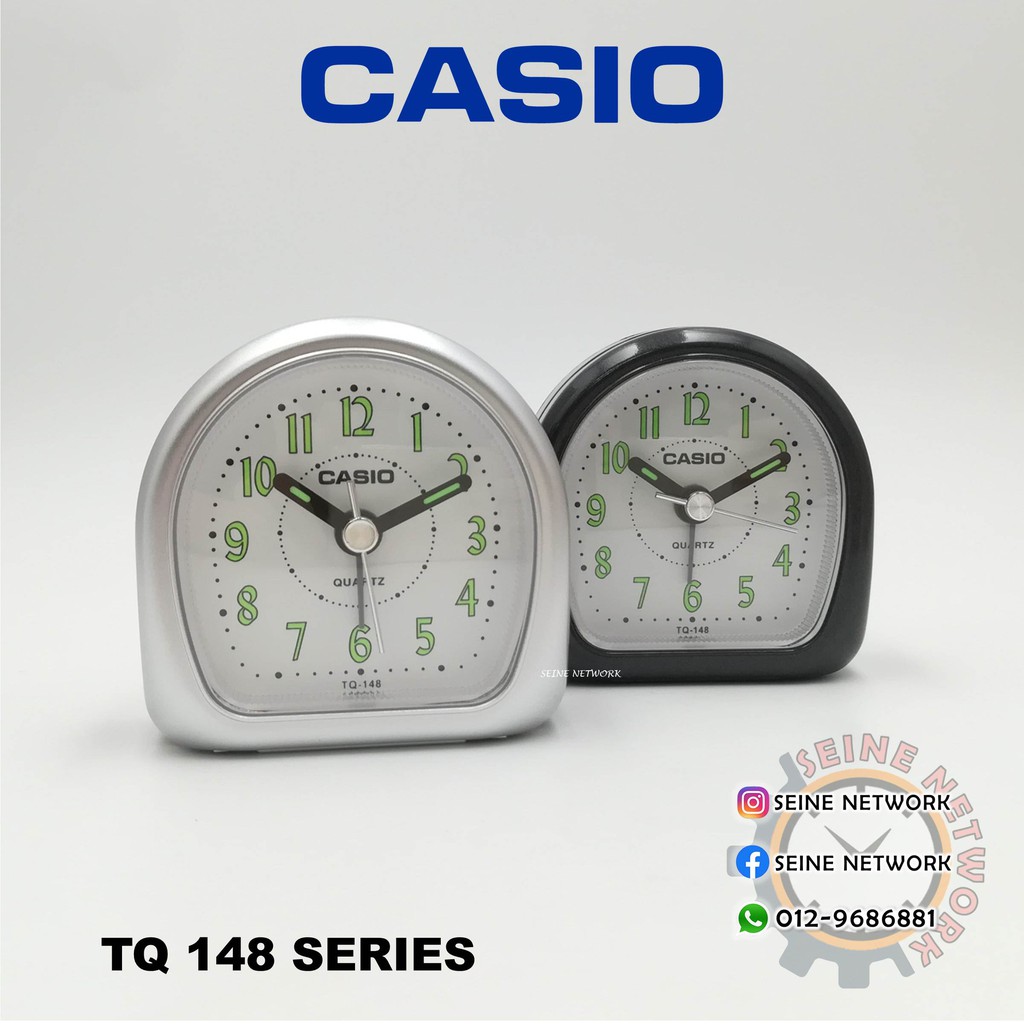 Ready Stock Casio Table Beep Alarm Clock TQ 148 Include Battery Jam