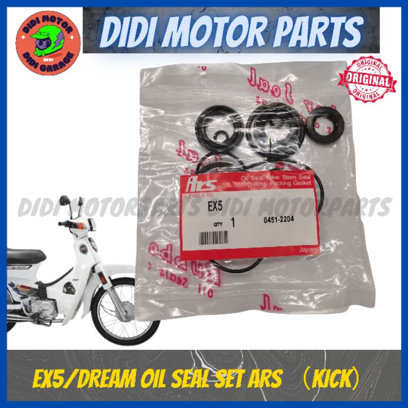 Didi Motorpartsrxz Y Ex Engine Oil Seal Set Ars Original