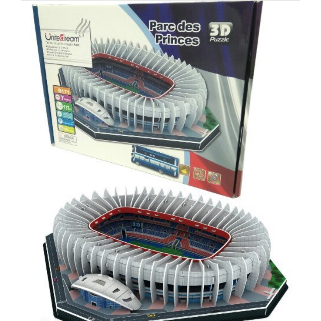 Replika Stadium Parc De Prince Paris Saint Germain Psg D Puzzle