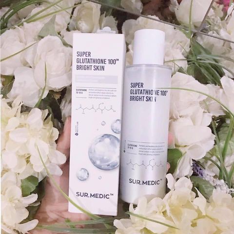 Sur Medic Super Glutathione 100 Bright Skin Whitening Toner 145ml