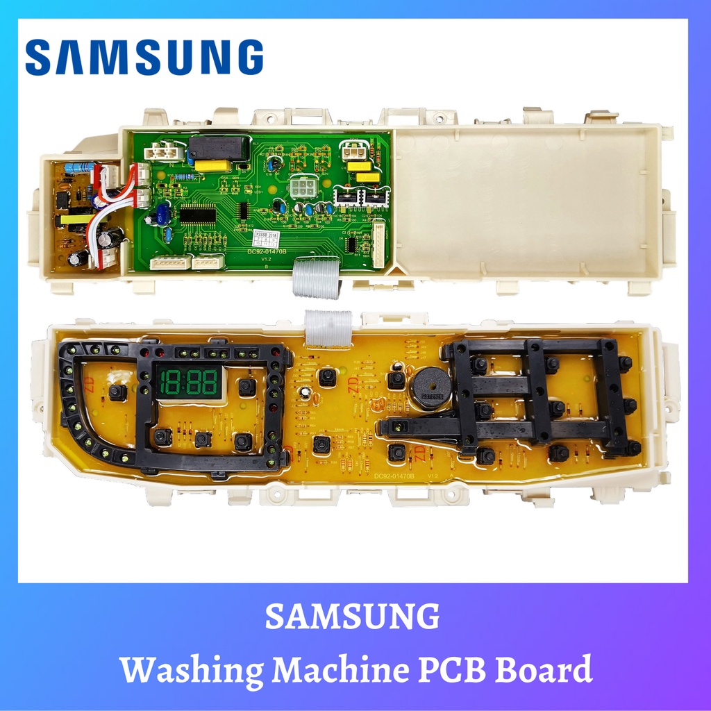 Samsung Washing Machine Pcb Board Papan Pcb Mesin Basuh Wa F S