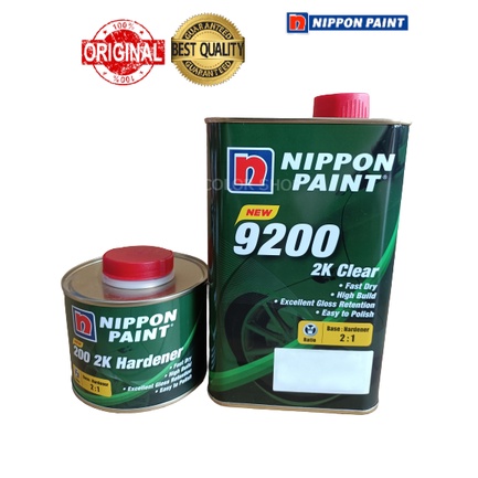 NIPPON 9200 2K Clear NIPPON 200 2K Hardener Shopee Malaysia