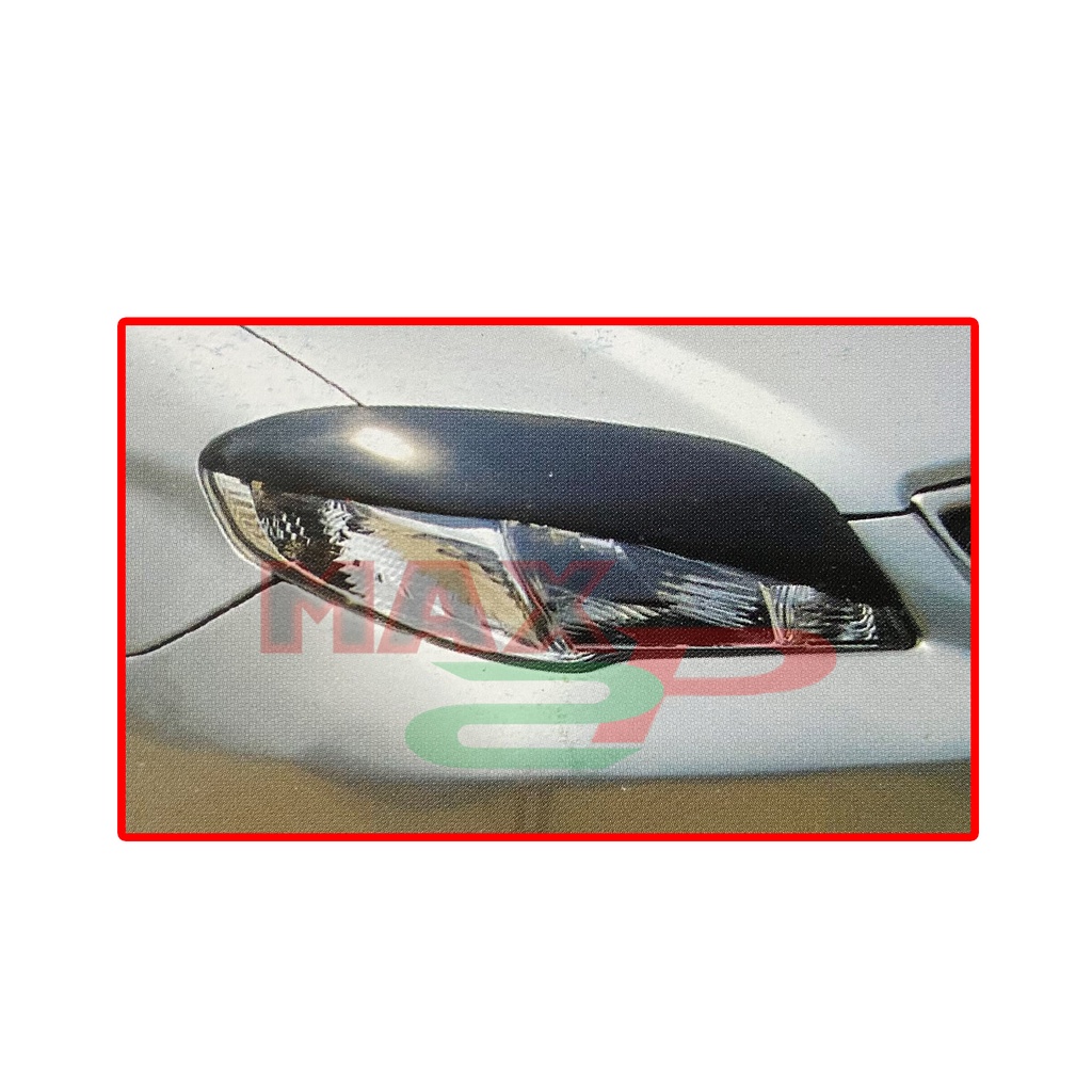 Toyota Vios 2006 Emotion Car Head Lamp Headlamp Eye Lid Eyelid Brow