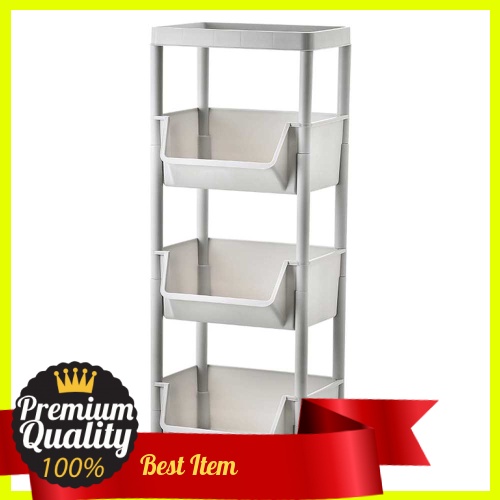 Storage Trolley Rolling Cart Kitchen Tier Wheel Storage Rack Organizer