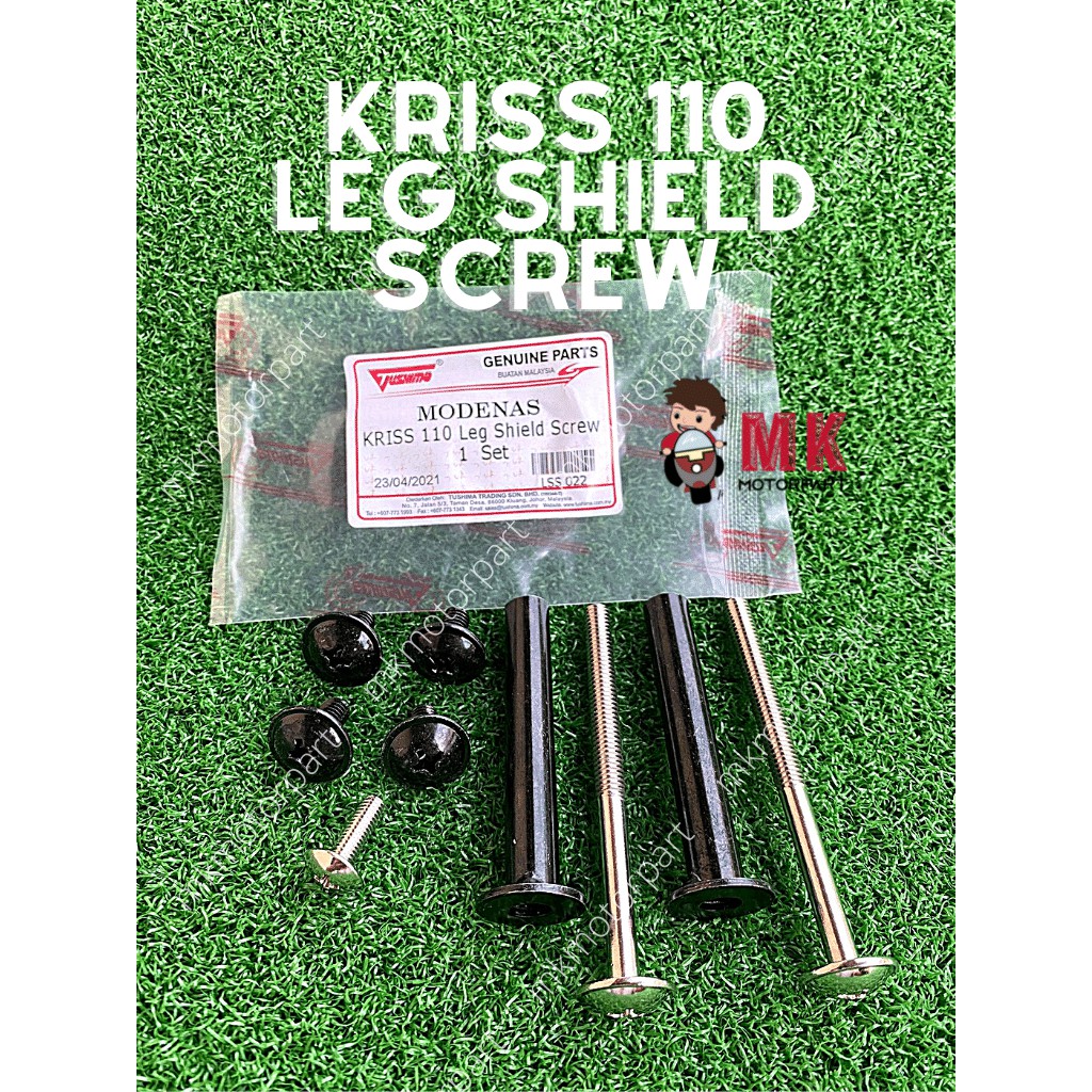 Tushima KRISS 1 KRISS 2 Kriss100 FL Leg Shield Front Cover BUSH