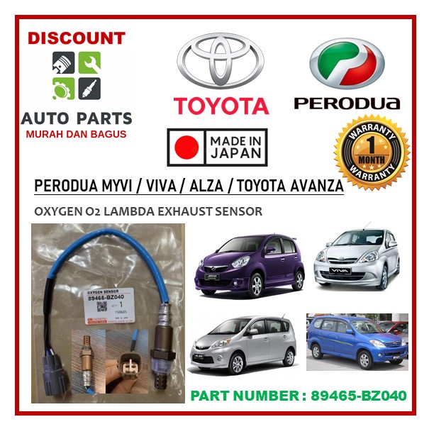 Year Warranty Perodua Myvi Viva Alza Toyota Avanza