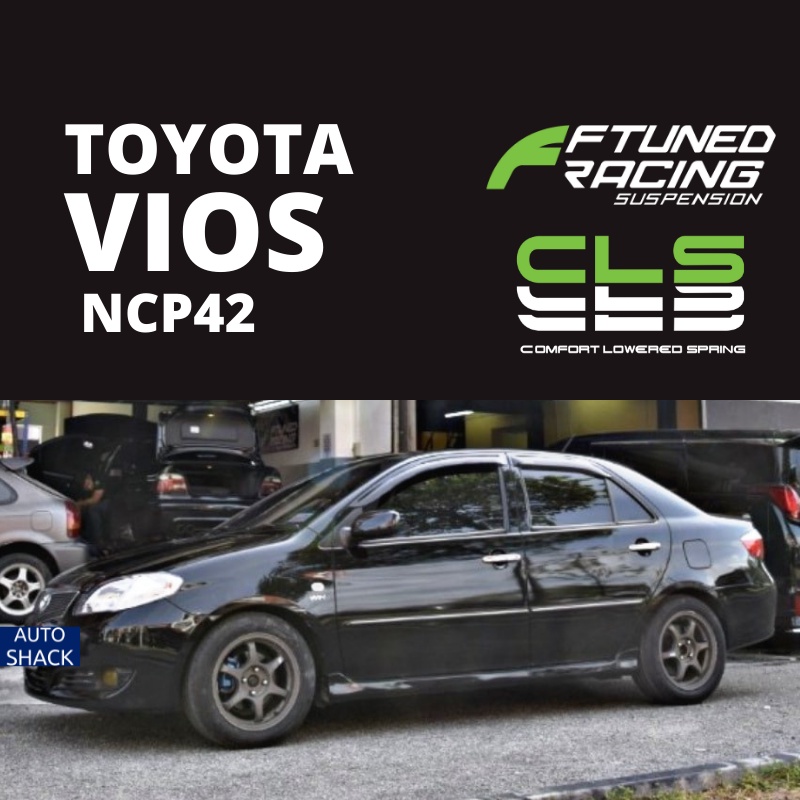 Toyota Vios Ncp F Tuned Cls Series Comfort Lowering Spring Suspension