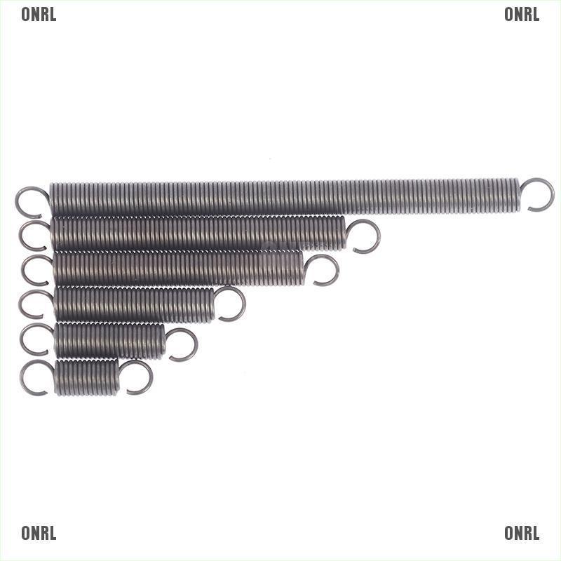 ONEL 1Pc Extension Tension Spring Springs Steel Hook Expansion Spring