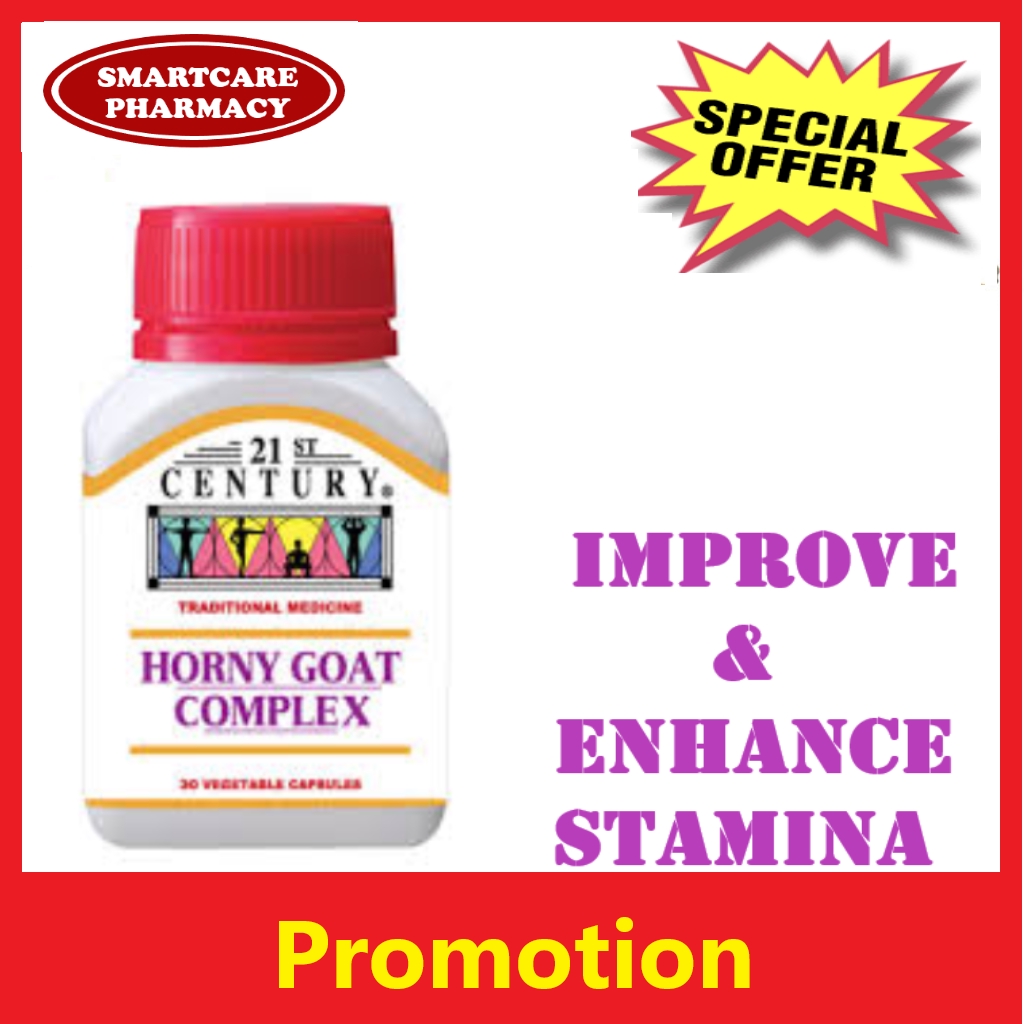 St Century Horny Goat Complex Capsules Shopee Malaysia