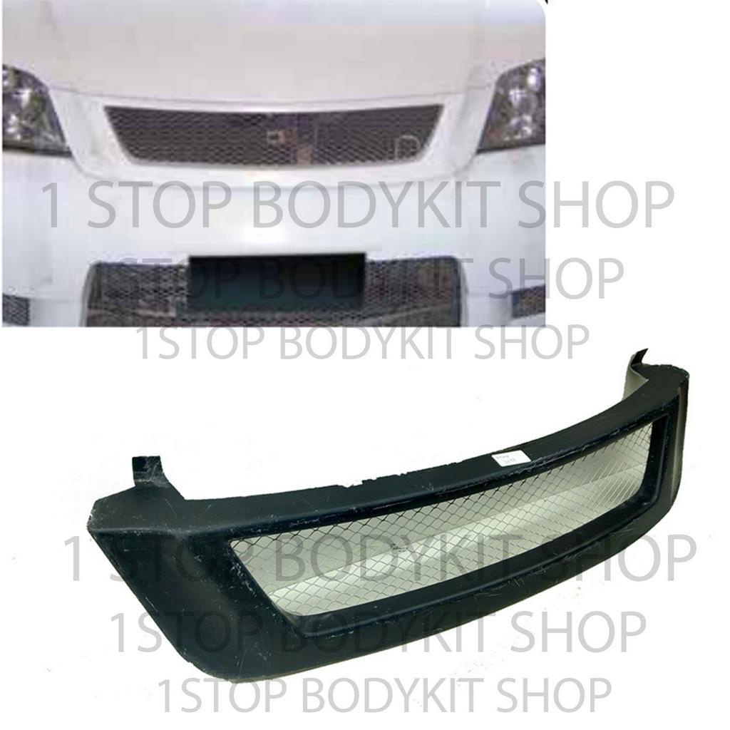 PROTON WAJA FRONT GRILLE WITH NETTING G CONCEPT FIBERGLASS SKIRT LIP