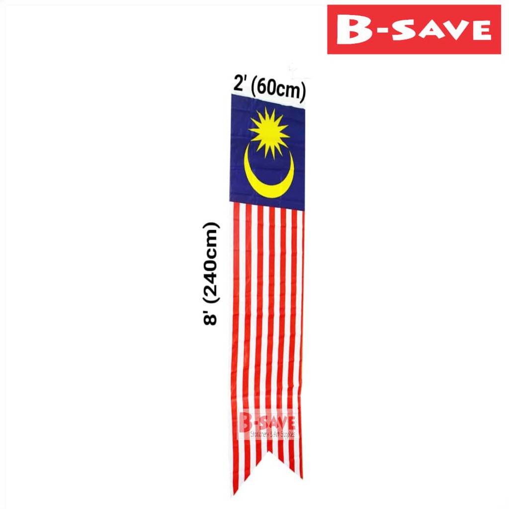 Malaysia Flag Polyester Bendera 1x2 2x4 3x4 2x8 Shopee Malaysia